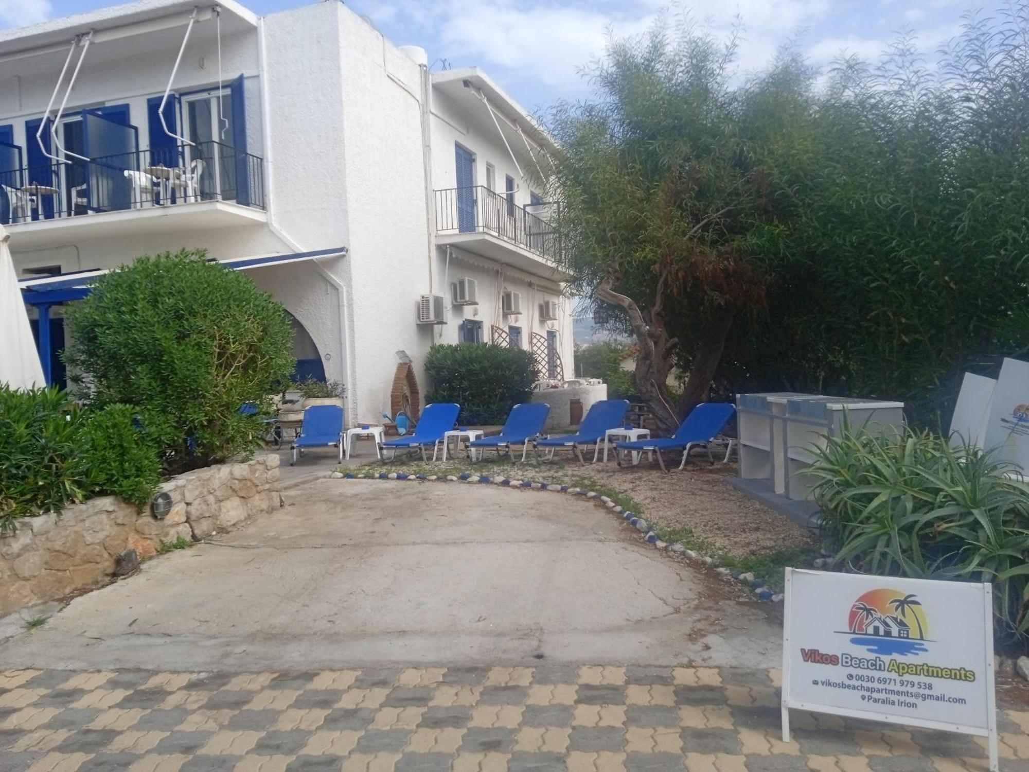 Vikos Beach Apartments Paralia Irion Esterno foto
